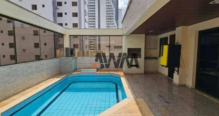 Cobertura com 3 suítes à venda, 230 m² por r$ 1.140.000 - setor oeste - goiânia/go