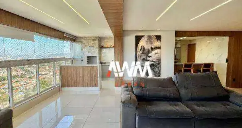 Apartamento 3 suítes à venda, 141 m² por r$ 1.450.000 - setor bueno - goiânia/go