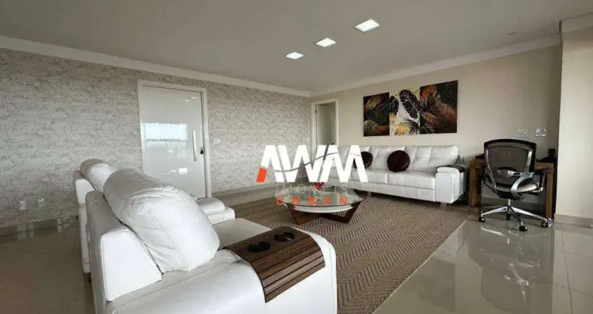 Apartamento com 3 dormitórios para alugar, 207 m² por R$ 16.300/mês - Setor Marista - Goiânia/GO