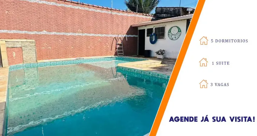 Casa Isolada no Balneário Flórida - Praia Grande