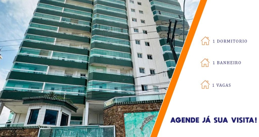 Apartamento com 1 quarto à venda na Avenida Presidente Kennedy, 450, Balneário Maracanã, Praia Grande