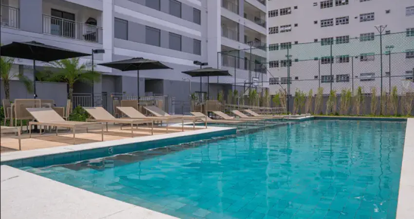More próximo (5 min) do Parque da Cidade | Apartamento mobiliado com varanda gourmet no Living Unique, Rua Fernandes Moreira, 163 - Chacara Santo Antonio