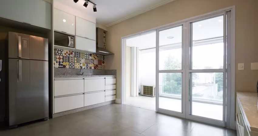 More próximo (5 min a pé) do metrô Campo Belo | Apartamento mobiliado à venda no B103 Brooklin, Rua Flórida, 103 - Brooklin