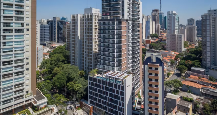 More próximo (7 min a pé) do metrô Ana Rosa | Apartamento mobiliado para alugar no Domy Vila Mariana, Rua Dr. Nicolau de Sousa Queirós, 467 - Vila Mariana