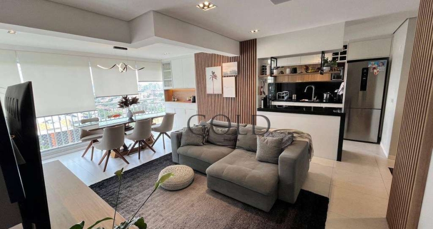 Apartamento com 2 dormitórios à venda, 79 m²  - Vila Anastácio - São Paulo/SP