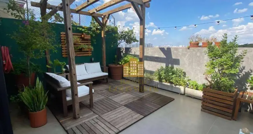 Cobertura magnifica com 2 dormitórios , sendo 1 suíte , escritório , 3 vagas , à venda, 130 m² por R$ 1.590.000 Vila Leopoldina - São Paulo/SP