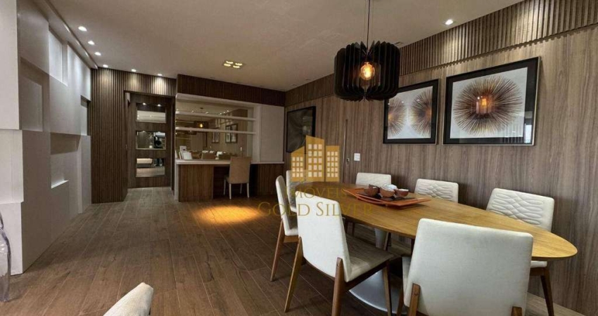 Apartamento com 3 dormitórios à venda, 129 m² - Vila Anastácio - São Paulo/SP