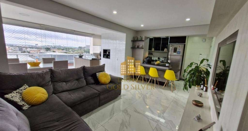 Apartamento com 3 dormitórios à venda, 96 m²  - Vila Anastácio - São Paulo/SP