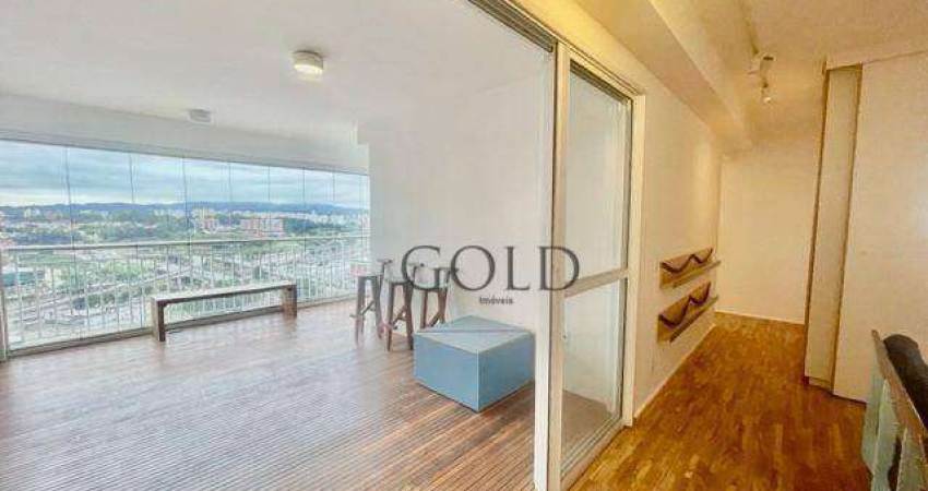 Apartamento com 2 dormitórios para alugar + 3o reversível com 104 m²  - Vila Leopoldina - São Paulo/SP