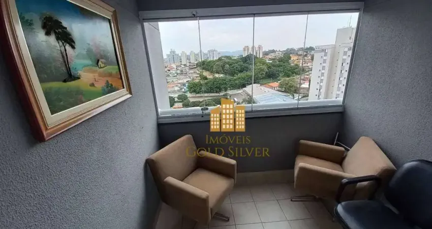 Apartamento com 3 dormitórios , 2 vagas , lazer , à venda por r$ 640.000 - vila mangalot - são paulo/sp