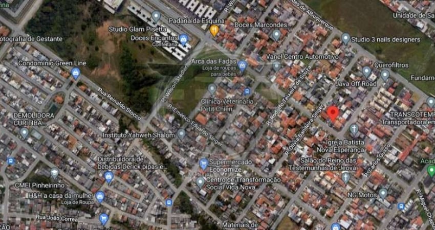 Terreno à venda na Rua Álvaro Silva Abelardino, Pinheirinho, Curitiba