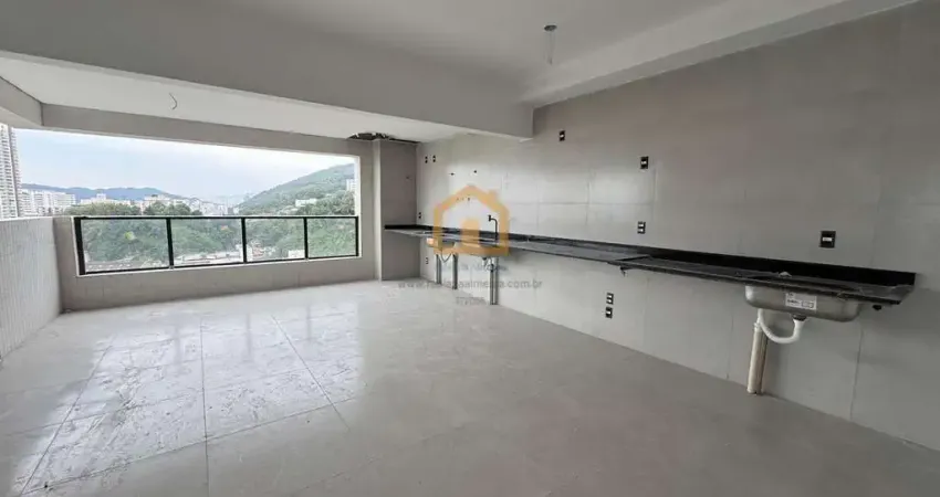 Apartamento 2 quartos sendo 1 suíte à venda no bairro josé menino - santos/sp