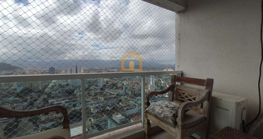 Apartamento com 1 quarto à venda na Avenida Conselheiro Nébias, Boqueirão, Santos