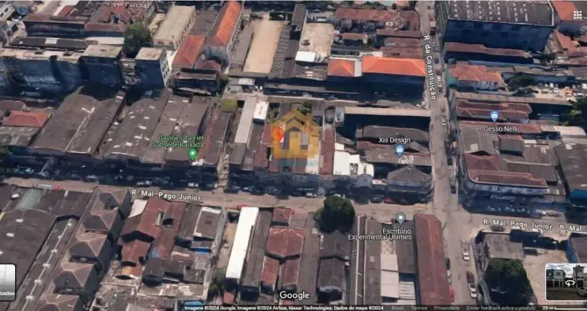 Terreno à venda na Rua Marechal Pêgo Júnior, Vila Nova, Santos