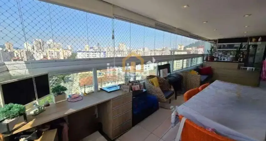 Apartamento com 3 quartos à venda na Avenida Doutor Bernardino de Campos, Campo Grande, Santos