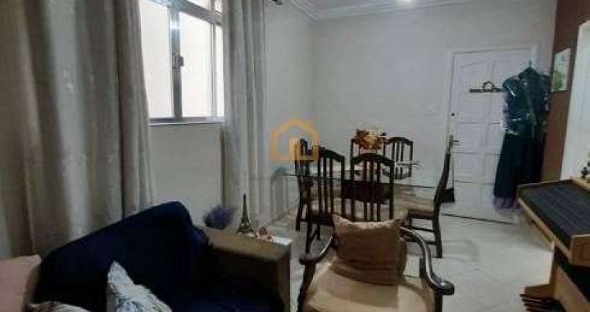 Apartamento com 3 dormitórios à venda, 90 m² por R$ 400.000 - Marapé - Santos/SP