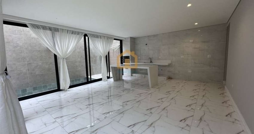 Casa Térrea  3 dormitórios (sendo 2 suítes e 1 com closet)