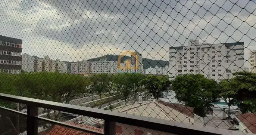 Apartamento Alto Padrão, Frente, Vista Livre. Bairro Campo Grande, Santos/SP.