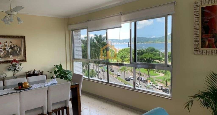 Apartamento à Venda com Vista Praia Mar - Bairro Boqueirão, Santos/SP.