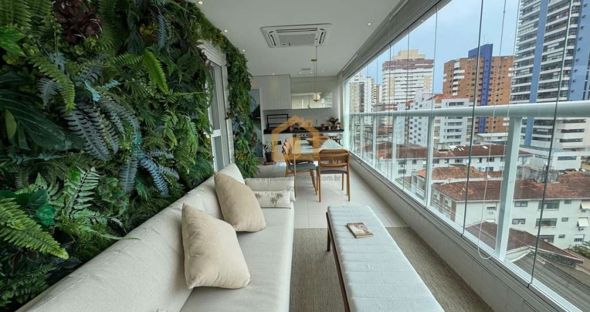 Apartamento 3 Suítes Porteira Fechada à Venda no Gonzaga – Santos/SP