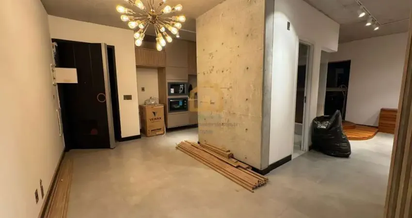 Apartamento Alto Padrão 1 dormitório em conceito aberto – amplo, moderno e integrado.