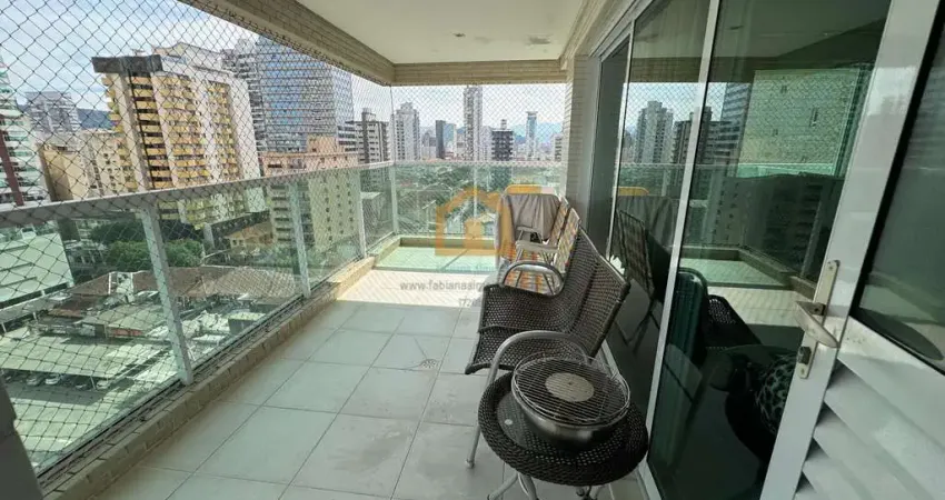 Apartamento no Edifício Pérola do Índico Vista Livre | Andar Alto | 3 Suítes | 5 Banheiros – Santos/SP