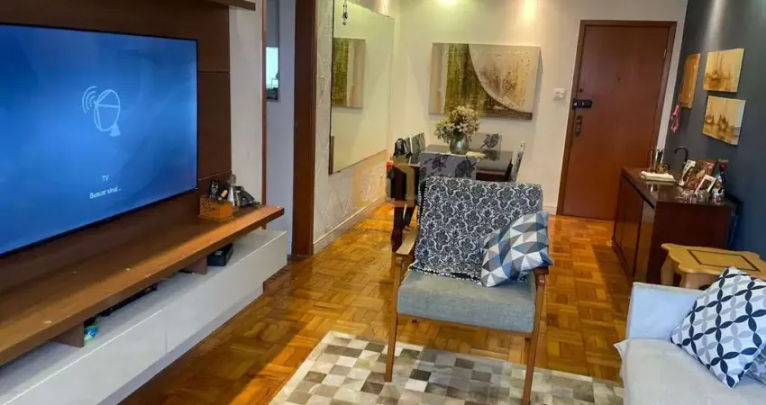 Apartamento Padrão  prédio  Frente à Praia | 2 Dorms (1 Suíte) | 1 Vaga