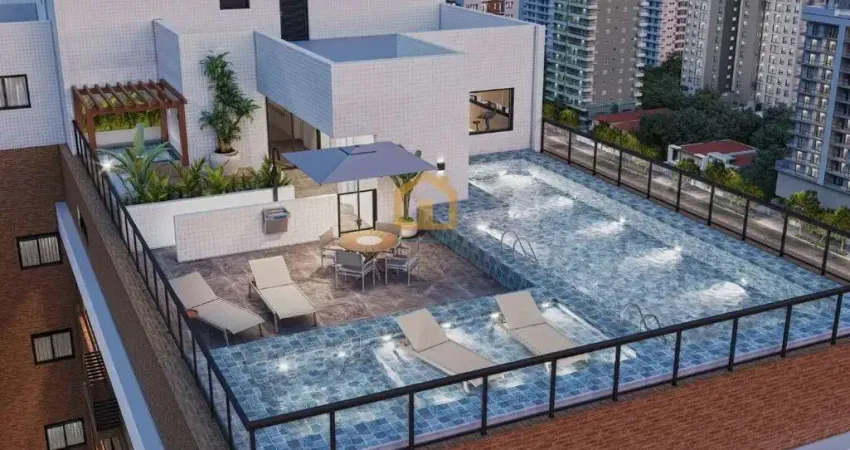 Lançamento apartamentos alto padrão  bairro marapé em santos.