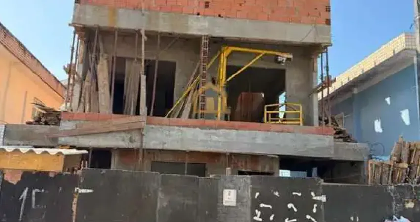 Casa em construção – 3 dormitórios, sendo 1 suíte – bairro aparecida, santos/sp