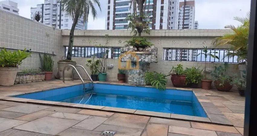 Cobertura duplex 1 suíte master ampla + 4 dormitórios espaçosos – santos