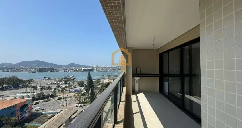 Apartamento 2 dormitórios, sendo 1 suíte  com vaga de garagem demarcada à venda no bairro ponta da praia  santos/sp