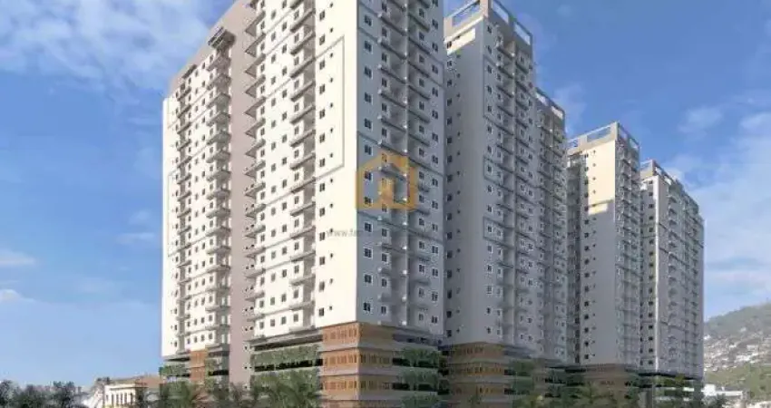 Apartamento com 2 quartos à venda no Valongo, Santos