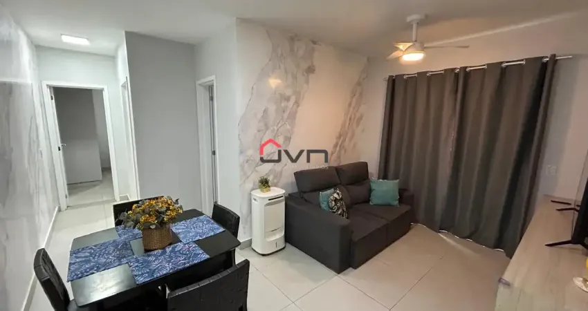 Apartamento mobiliado próximo a ufu umuarama, com 02 quartos.