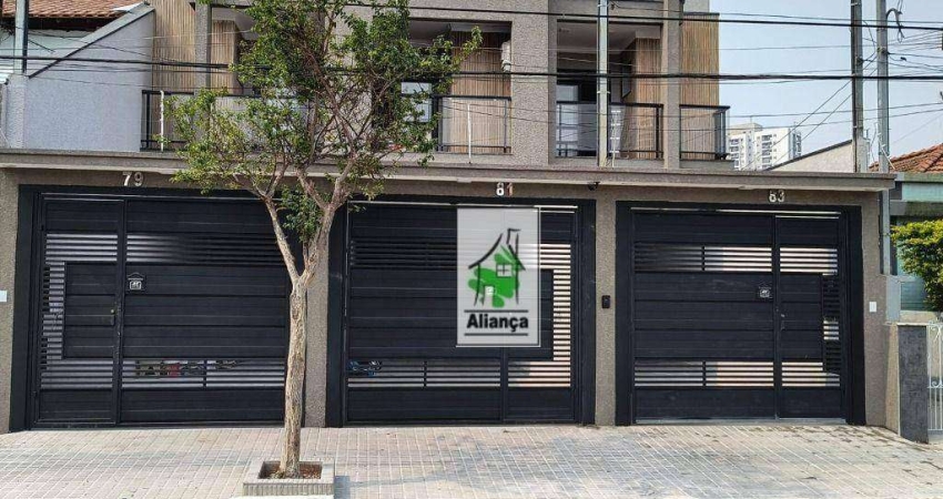 Sobrados novos 3 dorms, 2 suites no parque Maria luiza