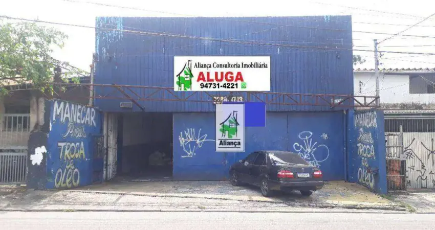Galpão comercial xv de novembro 450 mts com trifasico