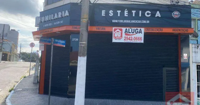 Salão para alugar, 135 m² por r$ 6.700/mês - tatuapé - são paulo/sp