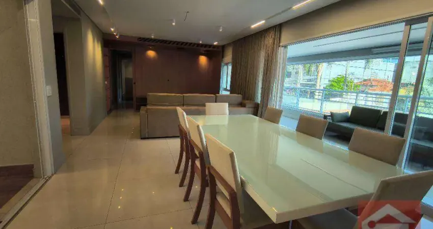 Apartamento garden para alugar, 240 m² tatuapé - são paulo/sp