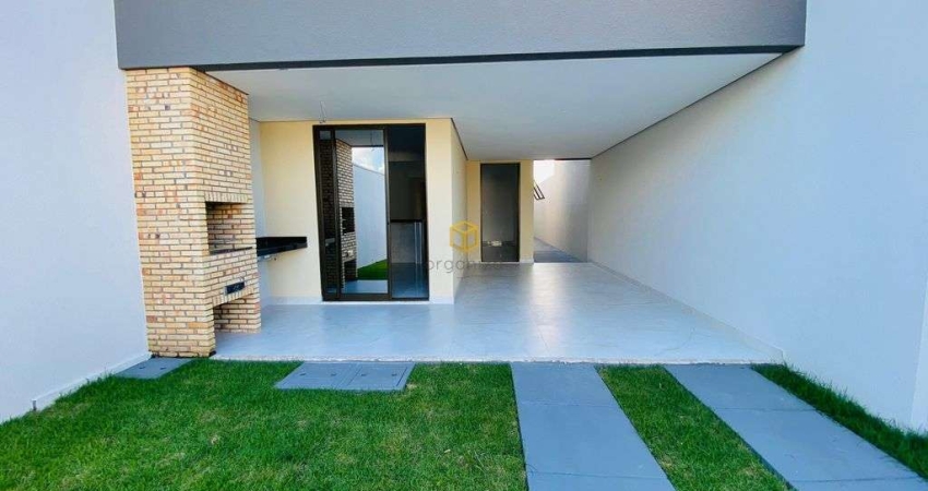 Casas Plana à venda com 130,74 m² com 3 suítes em Urucunema- Eusébio - CE
