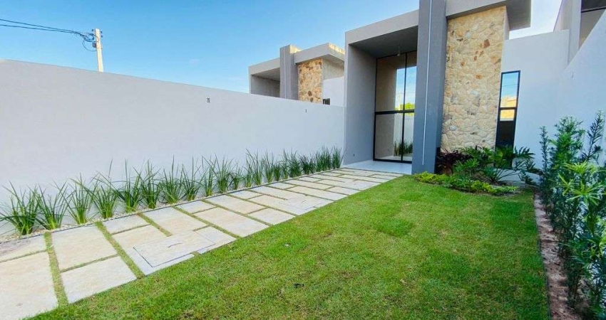 Casa Plana à venda com 101 m² com 3 suítes em Coité - Eusébio - CE