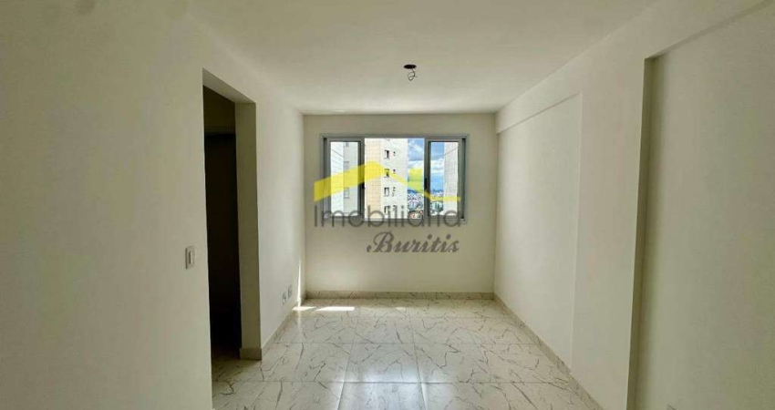 Apartamento para aluguel, 2 quartos, 1 suíte, 2 vagas, Buritis - Belo Horizonte/MG