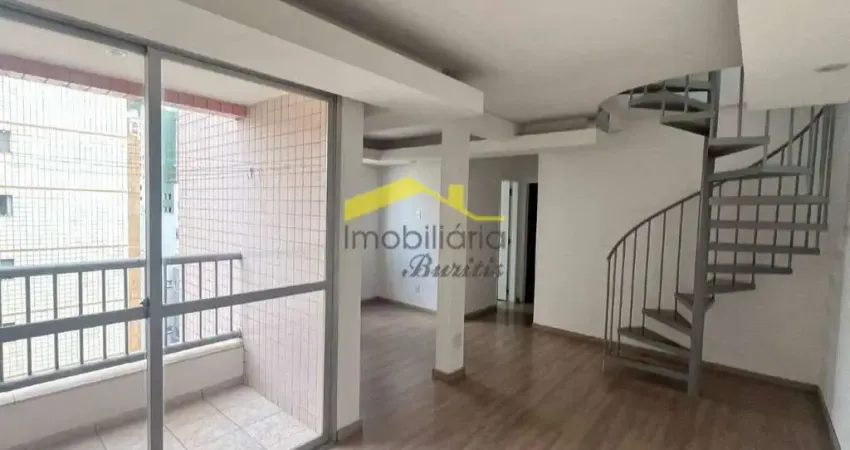 Cobertura para aluguel, 2 quartos, 1 suíte, 2 vagas, buritis - belo horizonte/mg