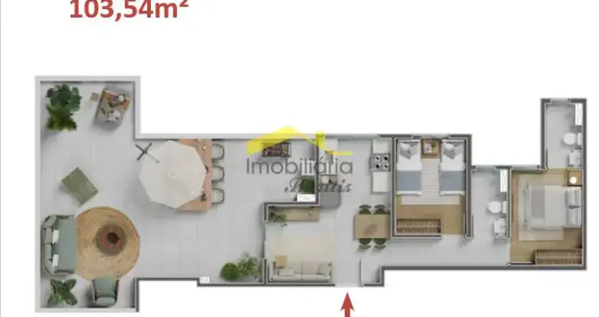 Cobertura à venda, 2 quartos, 1 suíte, 1 vaga, Estoril - Belo Horizonte/MG