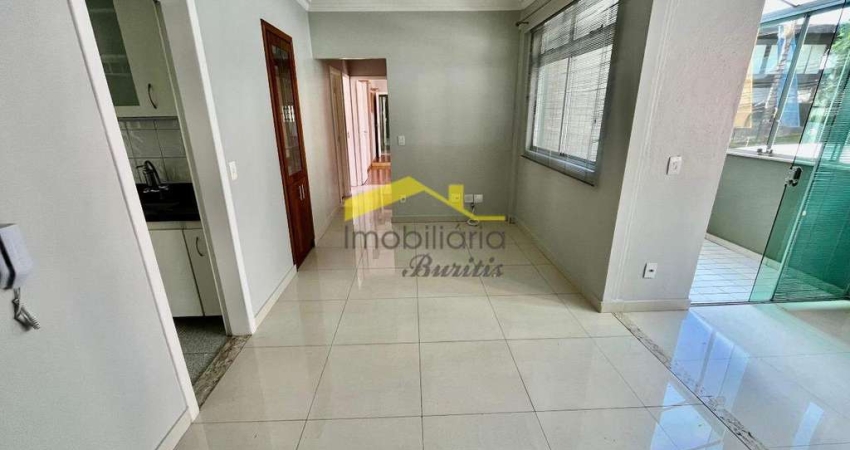 Apartamento para aluguel, 3 quartos, 1 suíte, 2 vagas, Buritis - Belo Horizonte/MG