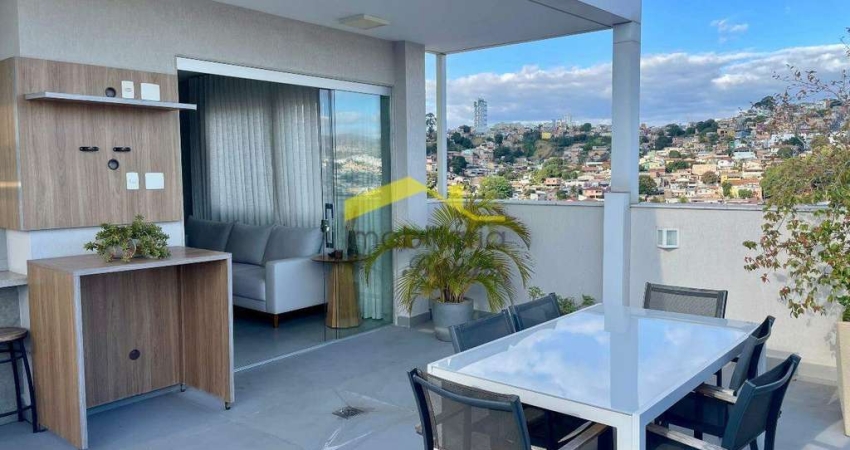Cobertura à venda, 3 quartos, 1 suíte, 2 vagas, Salgado Filho - Belo Horizonte/MG