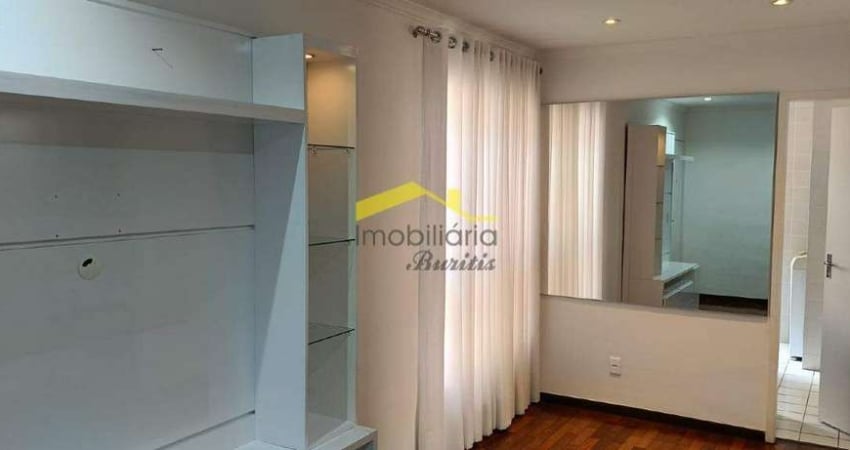 Apartamento para aluguel, 2 quartos, 1 suíte, 1 vaga, Buritis - Belo Horizonte/MG