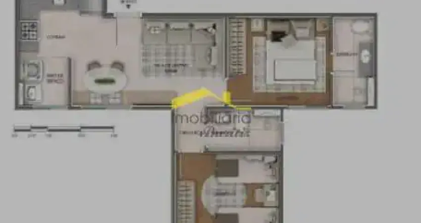 Apartamento à venda, 2 quartos, 1 suíte, 1 vaga, Palmeiras - Belo Horizonte/MG