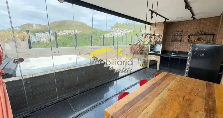 Cobertura à venda, 4 quartos, 1 suíte, 2 vagas, buritis - belo horizonte/mg