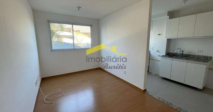Apartamento para aluguel, 2 quartos, 1 vaga, Buritis - Belo Horizonte/MG