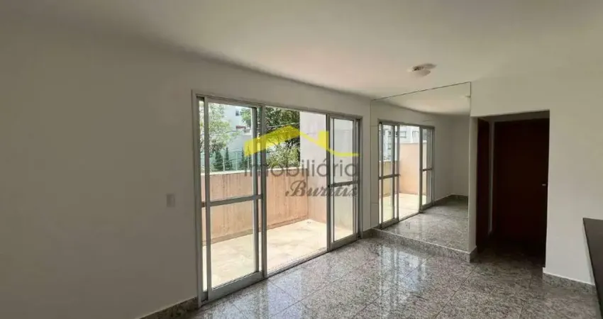 Apartamento com área privativa para aluguel, 2 quartos, 1 suíte, 2 vagas, buritis - belo horizonte/mg