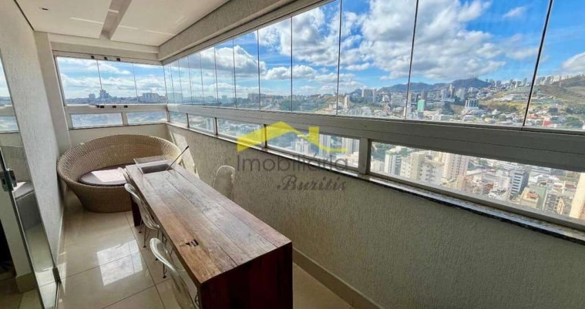 Apartamento para aluguel, 4 quartos, 1 suíte, 3 vagas, Buritis - Belo Horizonte/MG